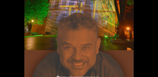 Designer Binho Vieira encerra exposição ‘Tijol’ com projeções no ‘Paulo Setúbal’