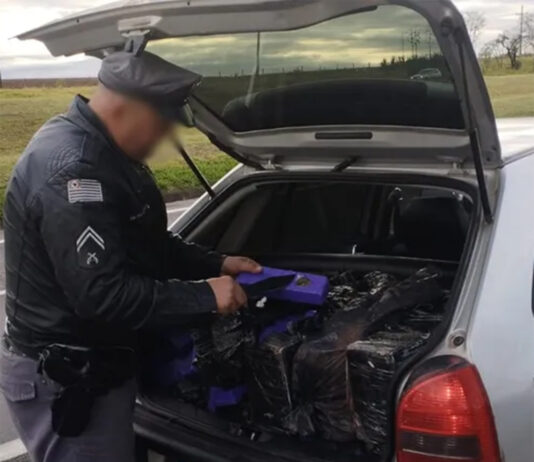 Adolescente de 15 anos é flagrado com 200 kg de maconha na “Castello”, em Tatuí
