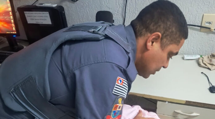 Polícia Militar salva bebê de engasgamento em Tatuí