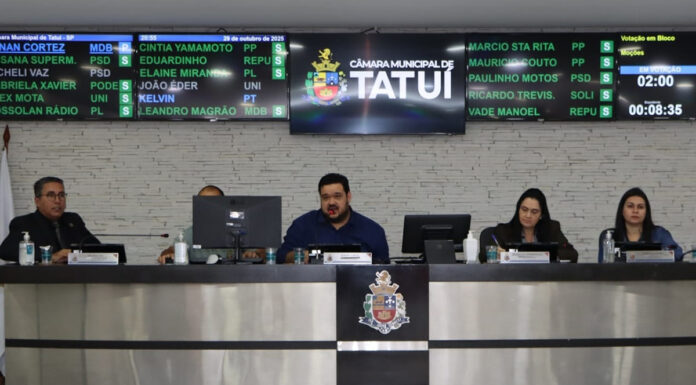 Câmara Municipal de Tatuí tem PL de nivelamento asfáltico