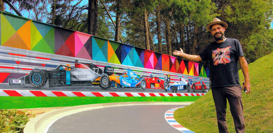 Eduardo Kobra assina mural inédito no Sítio do Carroção