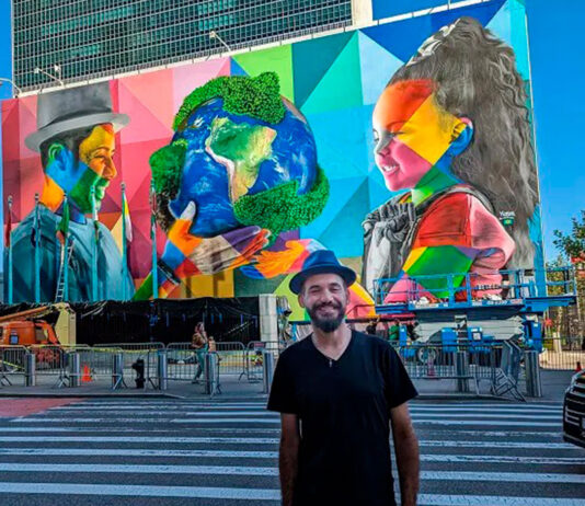 Tatuí será uma das poucas cidades do mundo a receber mural de Kobra