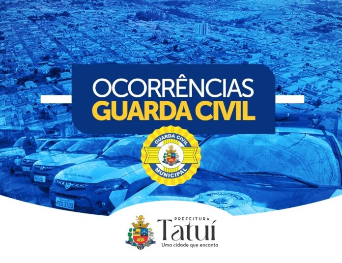 Ocorrências Guarda Civil Municipal de Tatuí_GCM