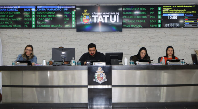 Plano Municipal de Gestão Integrada de Resíduos Sólidos é aprovado na Câmara Municipal de Tatuí