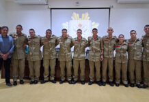 Tatuí forma 1ª turma de bombeiros civis com dez integrantes