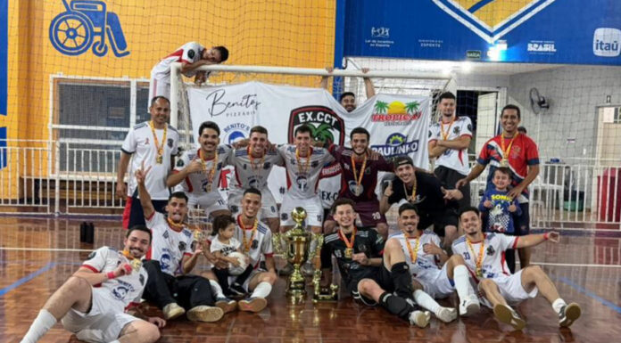 Ex CCT é o campeão da Super Liga de Futsal de Tatuí