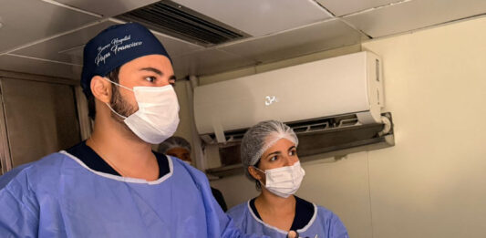 Jovem médico tatuiano integra a expedição de Barco-Hospital “Papa Francisco”