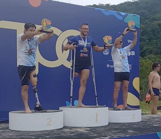 Atleta PCD de Tatuí conquista o primeiro lugar na travessia Poliana Okimoto