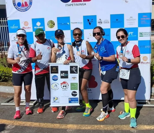 Equipe “Pé Vermeio” de Tatuí conquista pódio em prova de Itapetininga