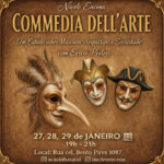Workshop sobre Commedia Dell’Arte em Tatuí é ministrado por Érica Pedro