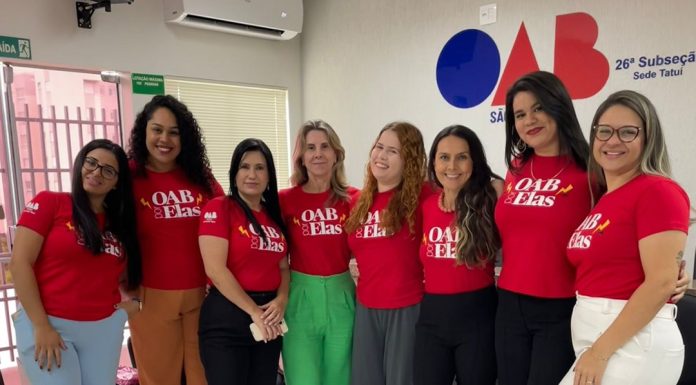 Grupo de advogadas realiza ação contra o assédio no Carnaval de Tatuí