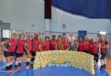 Equipe de vôlei adaptado de Tatuí íntegra amistoso e faz ação solidária