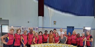 Equipe de vôlei adaptado de Tatuí íntegra amistoso e faz ação solidária