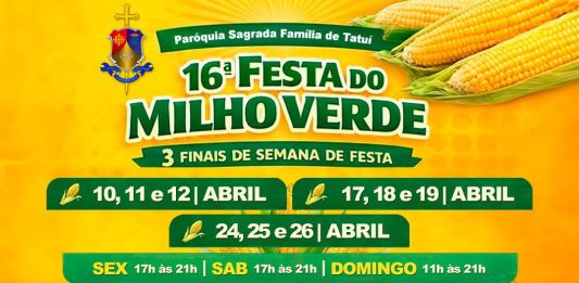 16ª edição da Festa do Milho em Tatuí ocorre na “Sagrada Família”