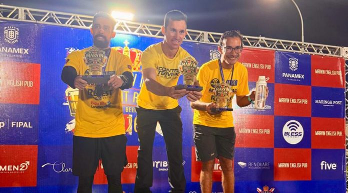 Contra Tempo Running de Tatuí conquista pódio na Marvin Night Run and Beer