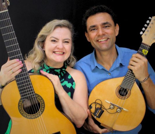 Duo Retratos faz show de música popular no CEU das Artes de Tatuí neste dia 13