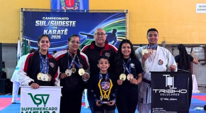 Lutadores da oficina de karatê de Tatuí conquistam pódios