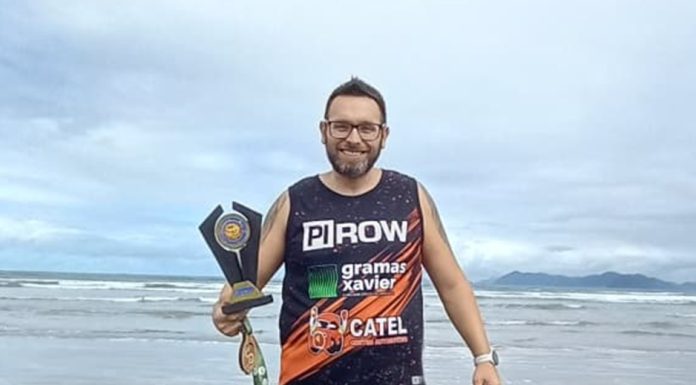 Nadadores tatuianos conquistam pódio na Travessia Th5 Eventos