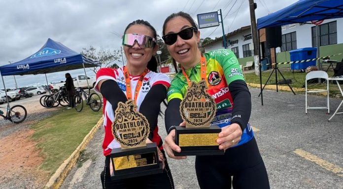 Corredora “Pé Vermeio” de Tatuí vence na Duathlon Selj 2026