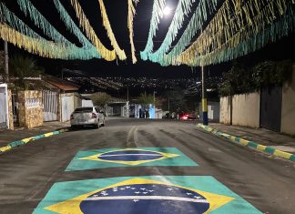 Rua do Rosa Garcia II ganha Decoração para a Copa do Mundo em Tatuí