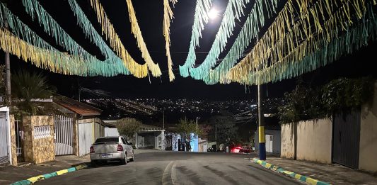 Rua do Rosa Garcia II ganha Decoração para a Copa do Mundo em Tatuí