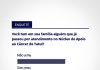 33% declaram já ter familiar atendido no Núcleo de Apoio ao Câncer de Tatuí