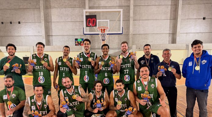 Invicto, Basquete Tatuí é tricampeão dos Jogos Regionais