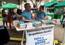 Feira de Troca de Livros tem realização na Praça da Matriz de Tatuí