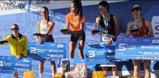 Corredora Contra Tempo Running de Tatuí ganha corrida de São Vicente