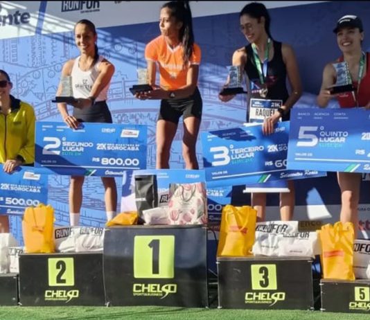 Corredora Contra Tempo Running de Tatuí ganha corrida de São Vicente