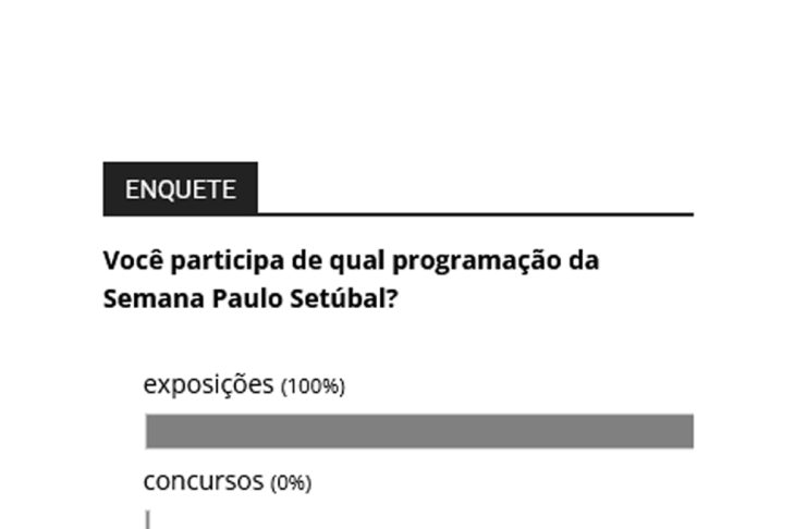 100% escolhem exposição como atração preferida na Semana Paulo Setúbal de Tatuí
