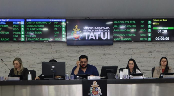 Câmara Municipal de Tatuí tem projeto “Cordão AVC Estrela”