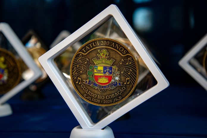 Medalha comemorativa do Bicentenário de Tatuí