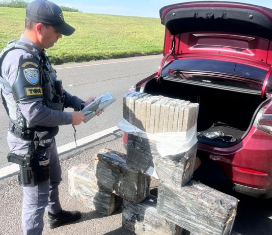 Polícia Militar prende homem por tráfico de drogas