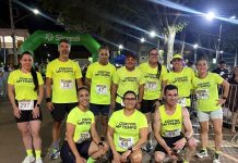 Equipe Contra Tempo Running de Tatuí corre em Quadra