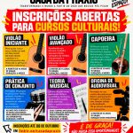 Casa da Práxis de Tatuí abre inscrição para novos cursos culturais gratuitos