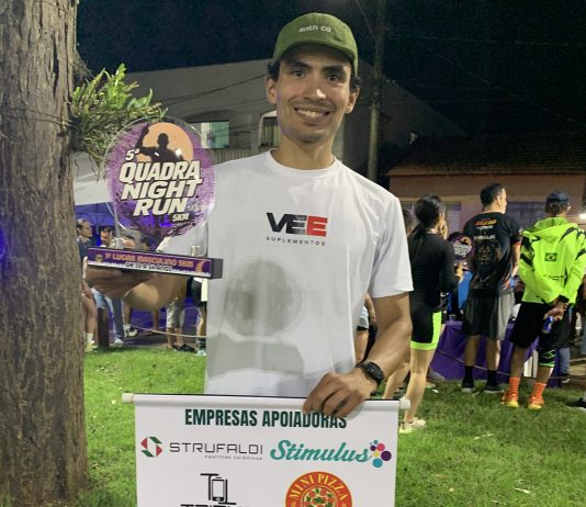 Djavan Vieira fica em sexto na 5ª Quadra Night Run