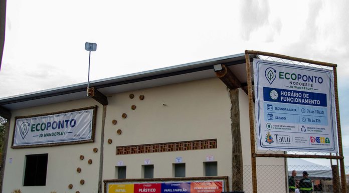 Inaugurado mais um Ecoponto em Tatuí