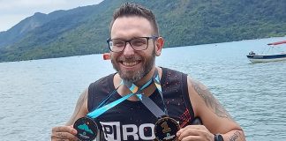 Atleta tatuiano fica em 1º lugar na categoria PCD do “Aquamundo”
