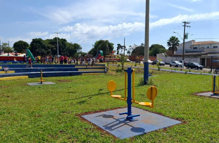 Praça Gamalhier de Oliveira Pontes tem inauguração com homenagem