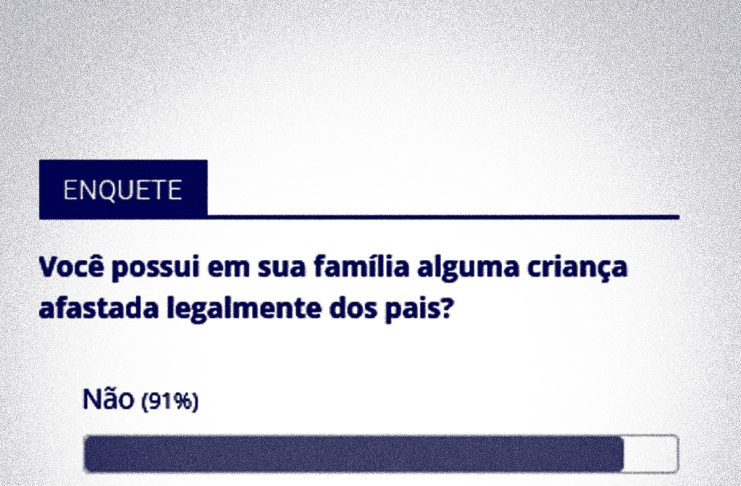 Praticamente um décimo da população diz possuir criança afastada dos pais em Tatuí